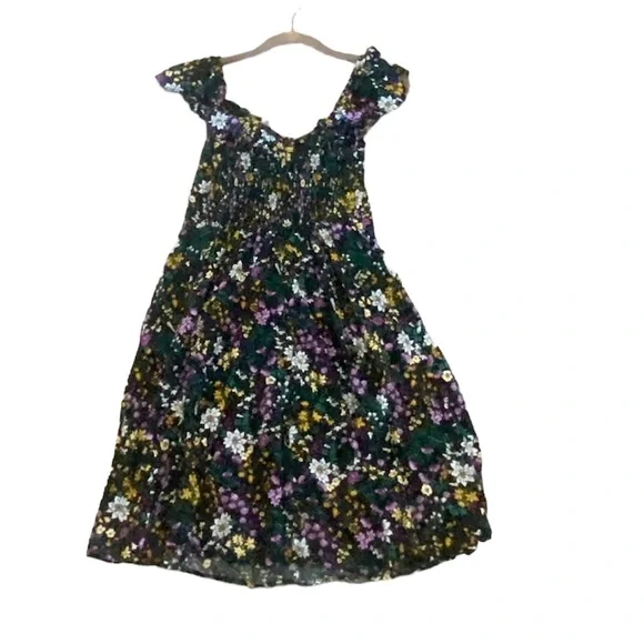 Old Navy Cami Floral Ruffle Sleeveless Sundress Size Medium - Picture 3 of 8